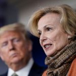 ‘When He Gets New Information, He Likes To Talk That Through Out Loud,’ Dr. Birx Says of Trump’s Comments on Ultraviolet Light, Disinfectants as COVID-19 Treatments