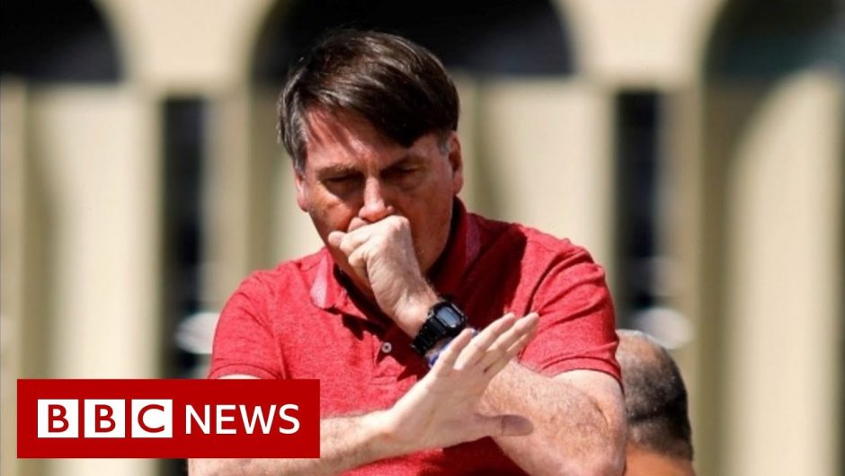 Coronavirus advice ignored by Brazil's President Jair Bolsonaro – BBC News