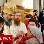 Coronavirus: worshippers still able to attend churches in Georgia despite restrictions – BBC News
