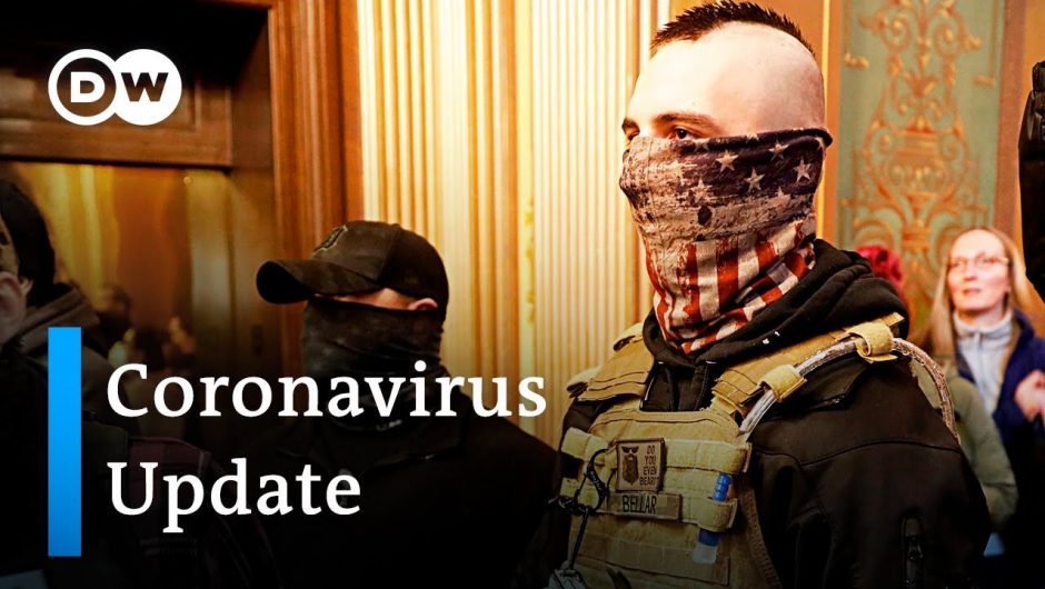 UN criticizes 'lack of leadership' +++ Armed protesters enter Michigan state Capitol | Corona Update