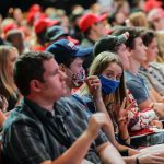Coronavirus concerns are front and center at Trump’s rally in Phoenix as the number of hospitalizations surge in Arizona