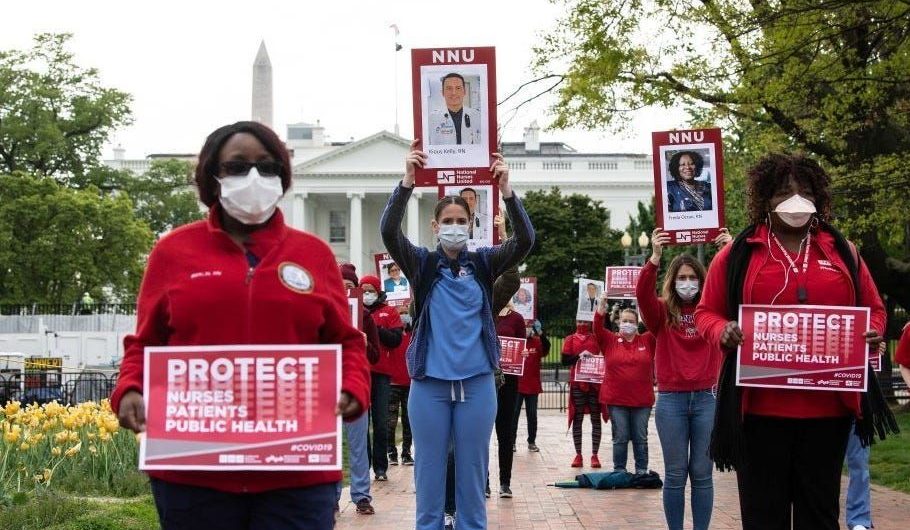 Almost 600 US healthcare workers have died of COVID-19 and the majority of them are people of color