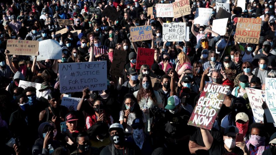 Protests could cause catastrophic setback for controlling coronavirus, experts say