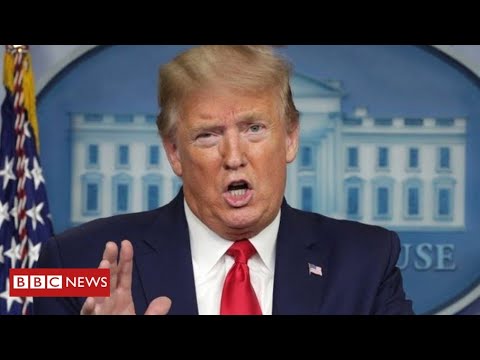 Coronavirus: Trump claims advice to inject disinfectant was just "sarcasm" – BBC News