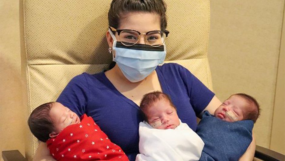 Texas woman beats coronavirus — then delivers healthy triplets