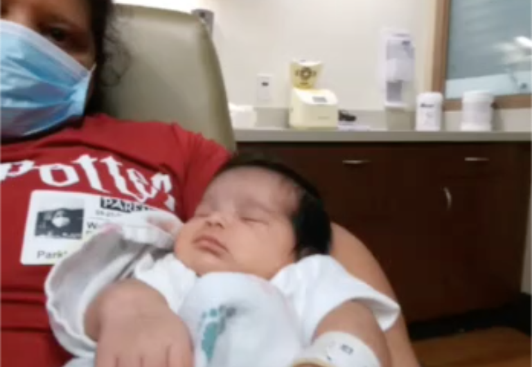 Texas mom who transmitted COVID-19 to her unborn baby girl waited 20 days to cradle her daughter for the first time