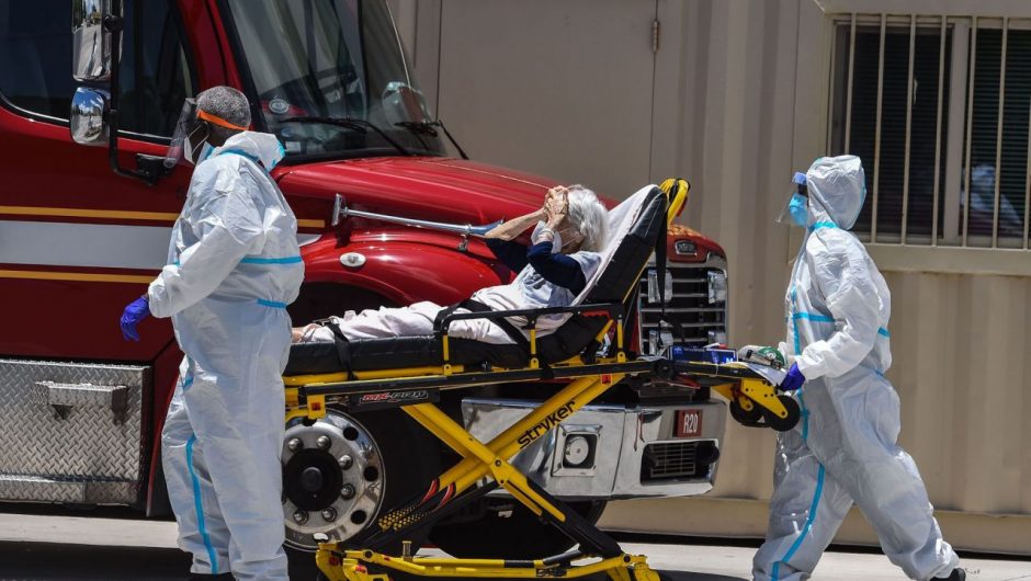Florida reports record COVID-19 hospitalizations