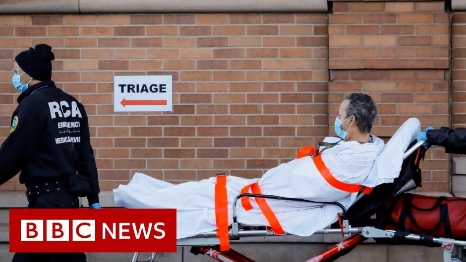 Coronavirus: New York state's death toll passed 10,000  – BBC News