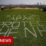 Coronavirus: The UK's Easter lockdown from above – BBC News