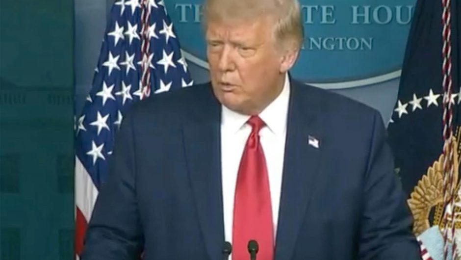 Trump says CDC Director Redfield is wrong on COVID-19 masks, vaccines