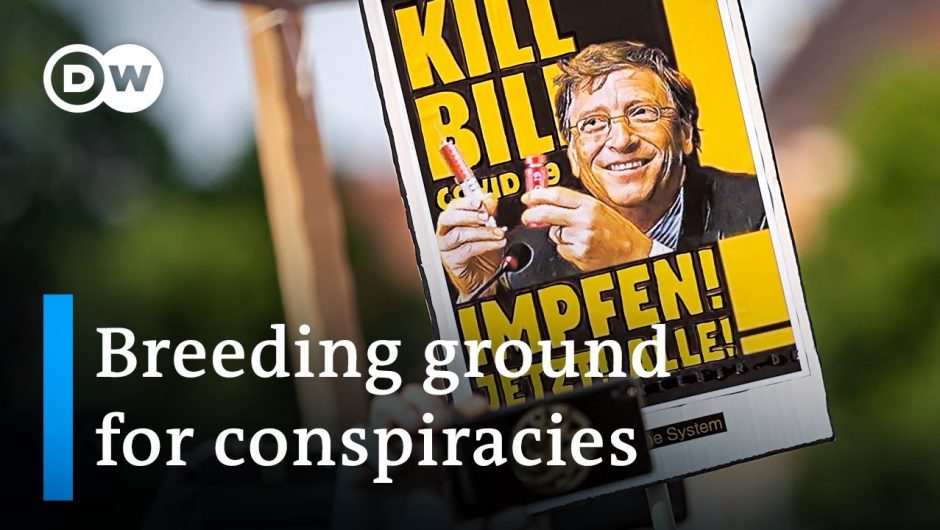 Conspiracy protesters trouble Germany | DW News