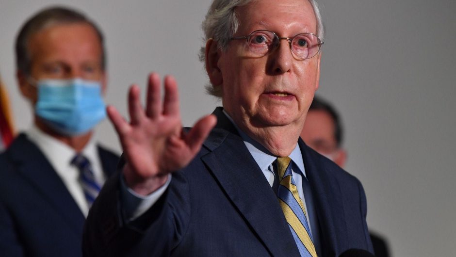 Mitch McConnell just adjourned the Senate until November 9, ending the prospect of additional coronavirus relief until after the election