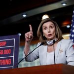 Some Democrats are urging Nancy Pelosi to accept the White House’s $1.8 trillion stimulus offer. But Senate Republicans pose a big obstacle to a coronavirus relief deal.