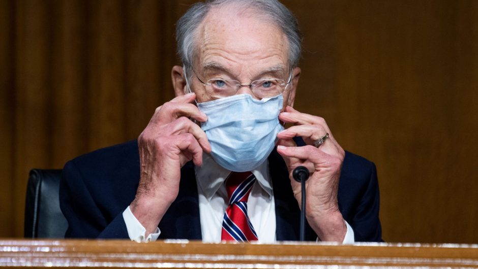 Chuck Grassley, Senate’s oldest Republican and third in line to president, tests positive for coronavirus