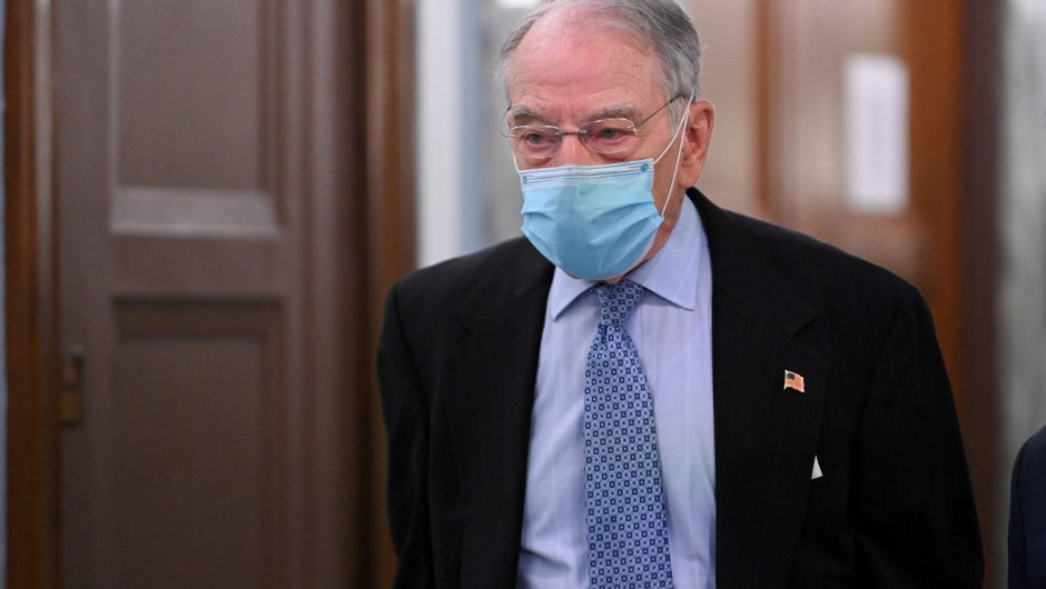 Sen. Chuck Grassley, 87, reveals positive COVID-19 diagnosis