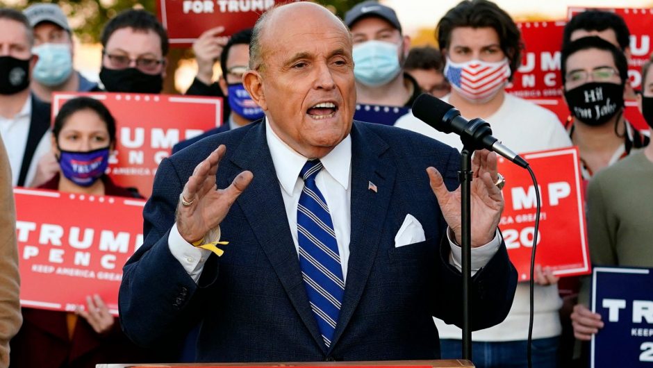 Trump attorney Rudy Giuliani hospitalized after testing positive for COVID-19
