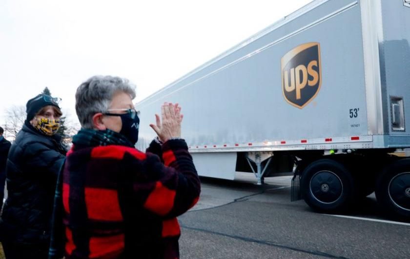 Watch the first U.S. COVID-19 vaccine shipments leave Pfizer’s manufacturing plant