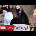University students protest across UK over “lack of support” during pandemic – BBC News