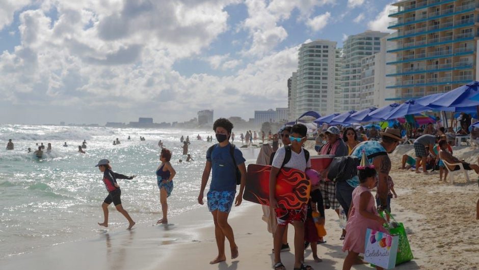 Americans have been escaping to Mexico to avoid COVID-19 restrictions back home. Now, Mexico is seeing a surge in coronavirus cases.