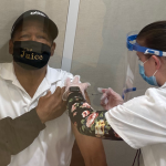 OJ Simpson boasts about getting Covid-19 vaccine while wearing ‘The Juice’ face mask