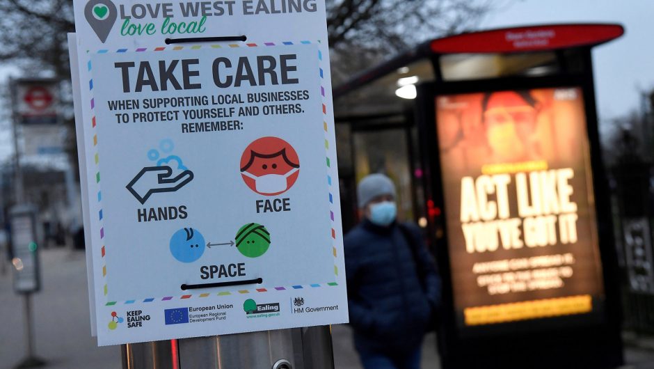 UK detects South African coronavirus variant in people with no travel links