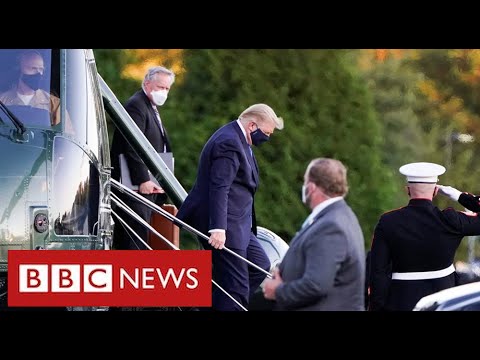 Donald Trump flown to hospital from White House with coronavirus infection  – BBC News