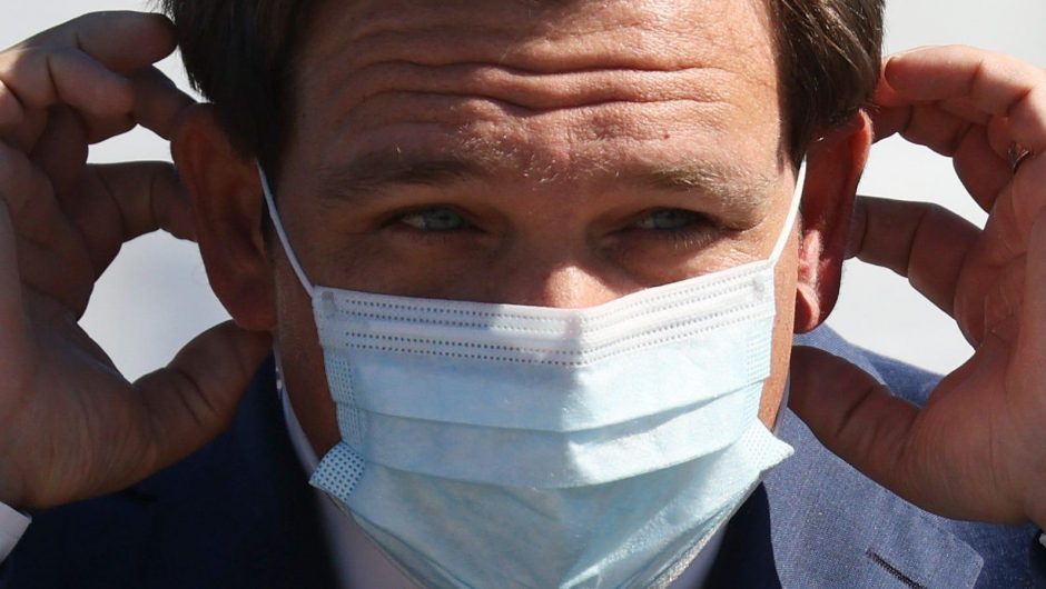 Florida governor Ron DeSantis says he will ban coronavirus ‘vaccine passports’ in the state