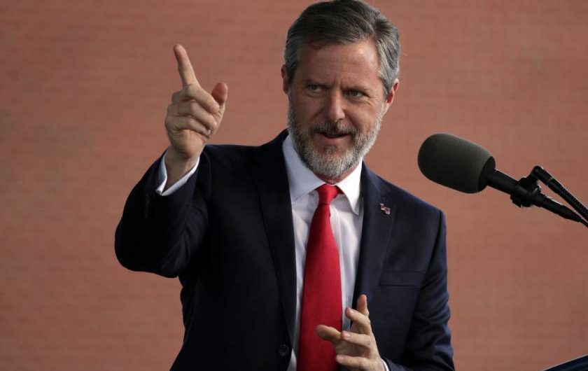 Jerry Falwell Jr. got the COVID-19 vaccine, would like you to, also