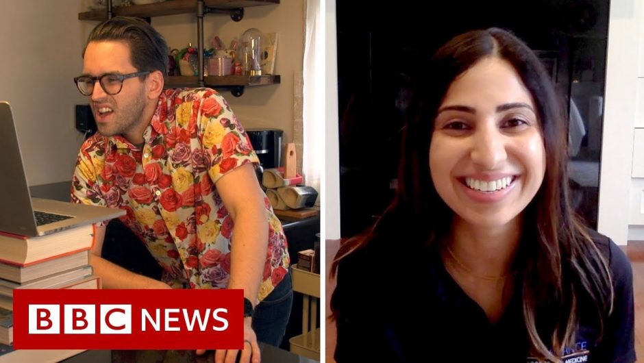 Coronavirus: How to combat back pain while working from home – BBC News