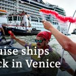 Activists in Venice protest return of giant cruise ships | DW News