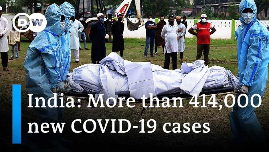 India shatters global record as COVID-19 cases surge again | DW News