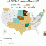 COVID-19 cases hit their lowest point in the U.S. since the pandemic began