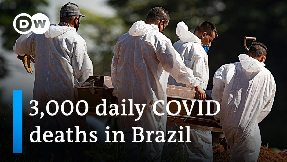 Brazil records worst daily death toll from COVID-19 | DW News