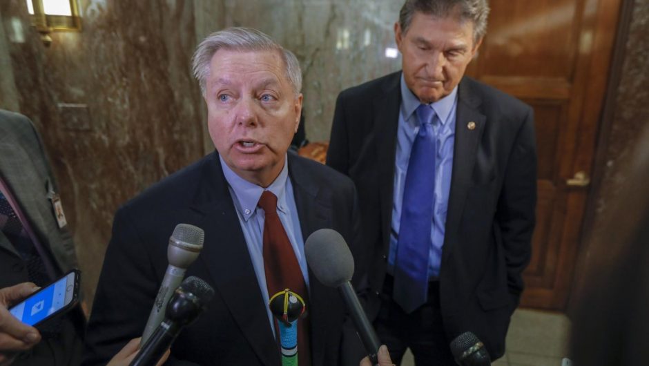 Lindsey Graham gathered with lawmakers on Joe Manchin’s houseboat prior to positive COVID-19 test