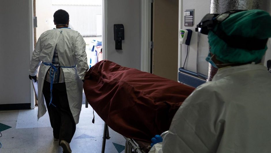 A Texas man who protested against face masks will be transferred to hospice after being hospitalized for nearly a month with COVID-19