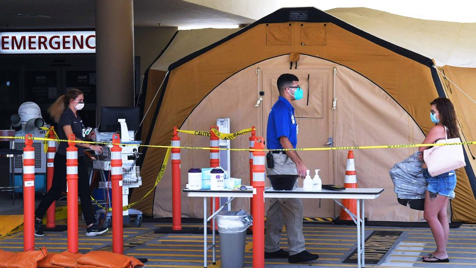Hospital inundated with COVID-19 patients forced to turn away cancer patient