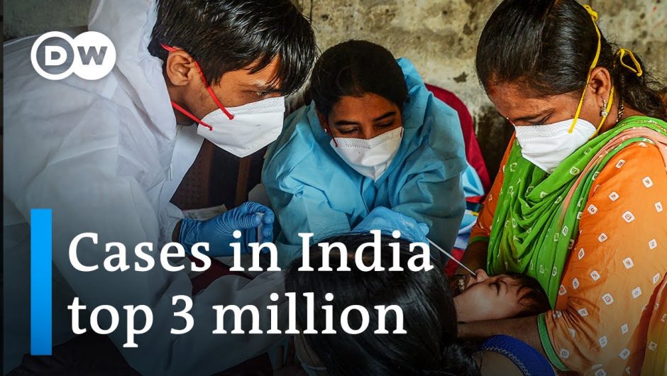 Coronavirus India: Professionals flee cities as case numbers soar | DW News