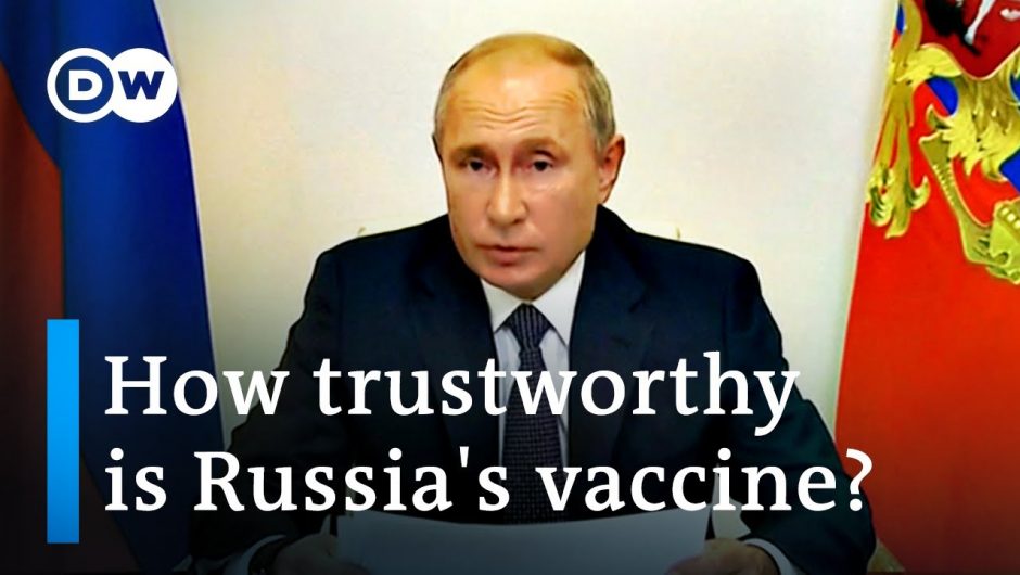 Russia's coronavirus vaccine: Is Putin taking 'a reckless step'? | DW News