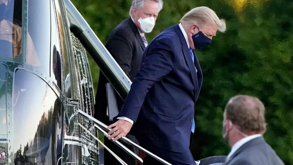 Trump doesn’t deny testing positive for COVID-19 before his first debate with Biden but calls his former chief of staff’s account of the test result ‘fake news’