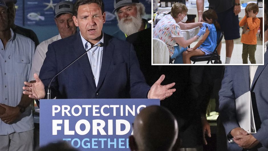 DeSantis says Florida didn’t apply for COVID-19 vax for young kids due to ‘risks’