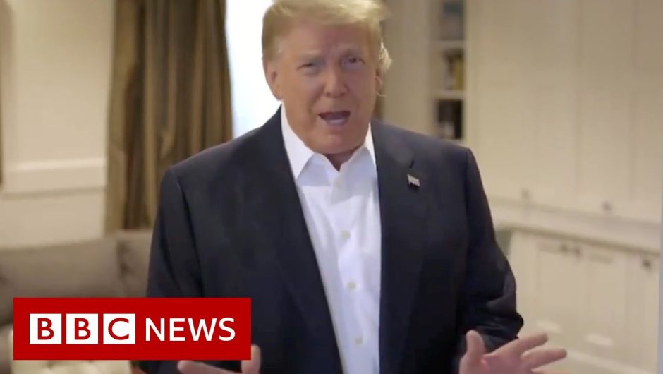 Trump Covid: President downplays virus on leaving hospital – BBC News