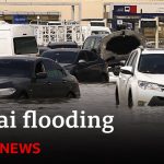 Dubai airport flooded as UAE and Oman reel from deadly storms | BBC News