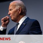 Biden under new pressure from top Democrats as Covid halts campaign | BBC News