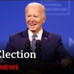 US President Joe Biden to return to campaign trail after covid isolation | BBC News