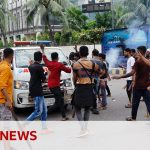 Anti-government protests turn deadly in Bangladesh | BBC News